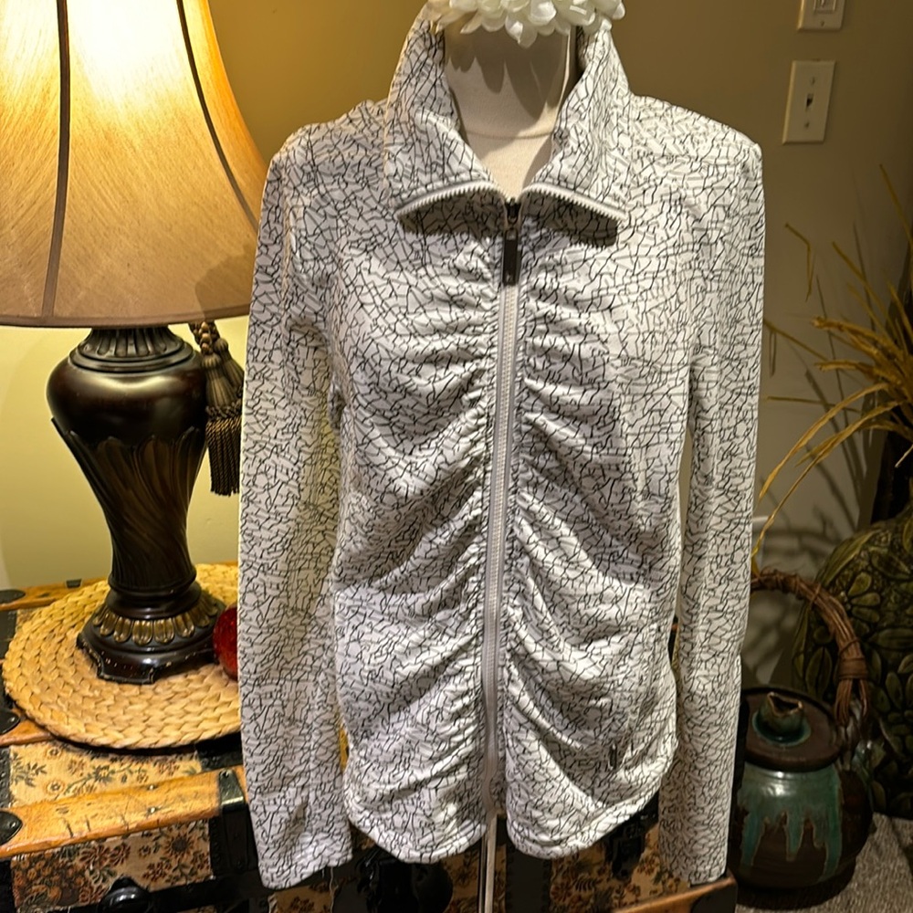 White & Black Hoodie